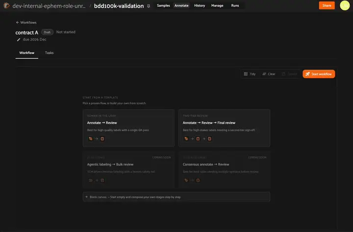 Editing the assignee for a Review stage